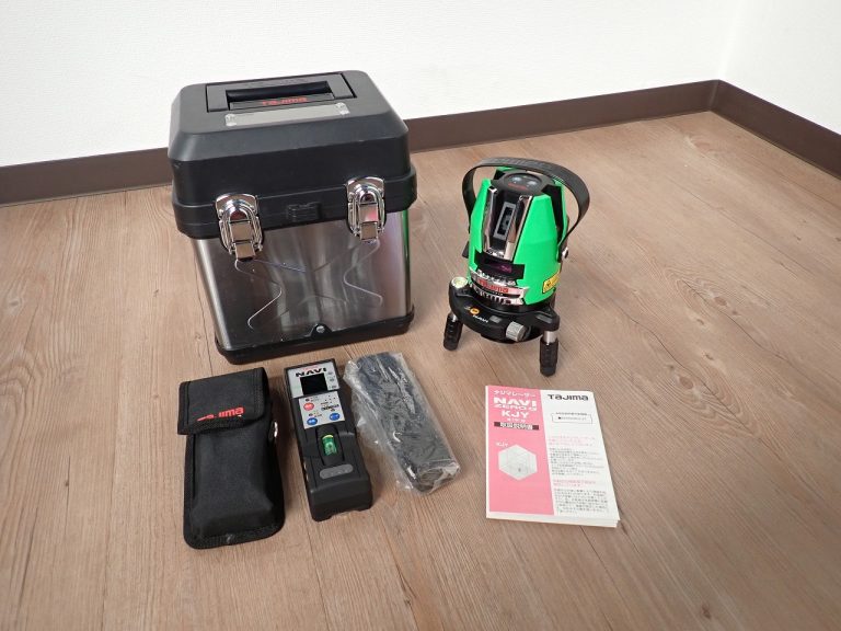 レーザー墨出器 TAJIMA NAVI ZERO G KJY ZEROGN-KJY タジマ 矩十字 横 グリーンレーザーレシーバー RCV-GNAVI