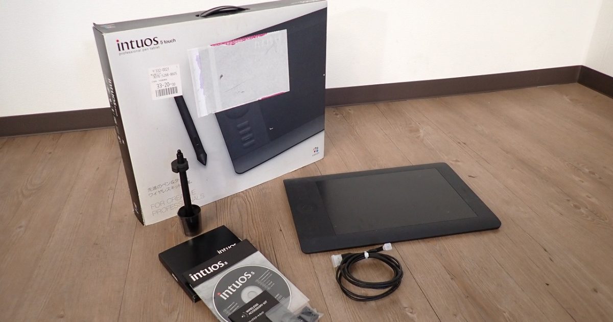 ペンタブレット Wacom intuos5 touch MEDIUM PTH-650/K0 ワコム インティオス タッチ ミディアム USB