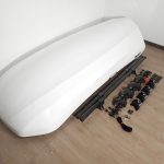 ルーフボックス INNO BRS665WH WEDGE 665 イノー ウェッジ 大容量400L ホワイト キャリアバー カーメイト