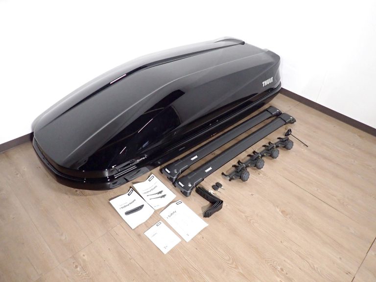 ルーフボックス THULE Touring L スーリー ツーリング WingBar Edge 958x ウィングバーエッジ ブラック ジェットバッグ