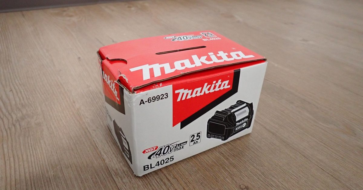 バッテリー makita BL4025 A-69923 マキタ XGT 40V max Li-ion 2.5Ah リチウムイオン 残量表示付き