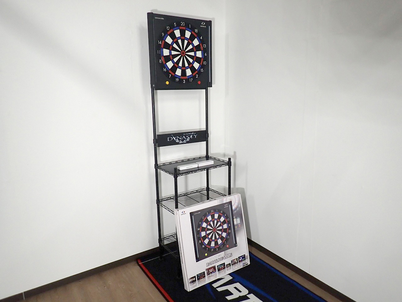 ダーツボード DARTSLIVE200S ダーツライブ スマートフォン連動 家庭用 ホームダーツ DYNASTY ダーツスタンド マット