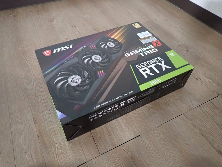 グラフィックボード MSI GeForce RTX3080 GAMING X TRIO 10G ビデオカード 7