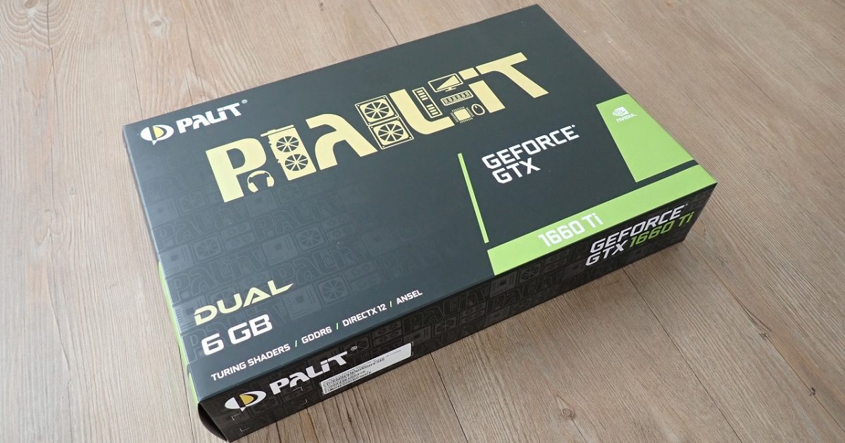 グラフィックボード Palit GTX 1660Ti DUAL 6GB GDDR6 192bit DVI HDMI DP パリット GEFORCE ビデオカード 30