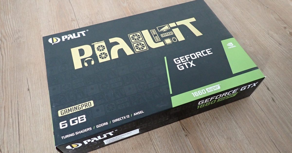 グラフィックボード Palit GTX 1660 SUPER GP 6GB GDDR6 192bit DVI HDMI DP GAMINGPRO GEFORCE パリット TURING SHADERS DIRECTX12 ANSEL 12