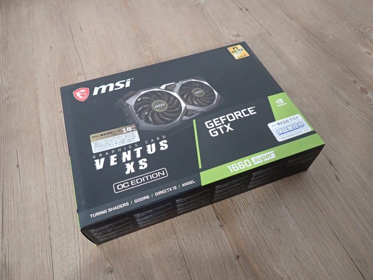 グラフィックボード MSI GeForce GTX 1660 SUPER VENTUS XS OC DUAL ビデオカード GDDR6 DIRECTX 12 ANSEL NVIDIA 9