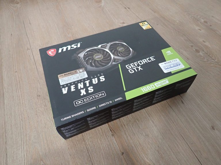 グラフィックボード MSI GeForce GTX 1660 SUPER VENTUS XS OC DUAL ビデオカード GDDR6 DIRECTX 12 ANSEL NVIDIA 10