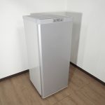 冷凍庫 MITSUBISHI MF-U12D-S 三菱電機 ホームフリーザー 縦型 急速冷凍 4段 家庭用 シルバー 121L 2018年