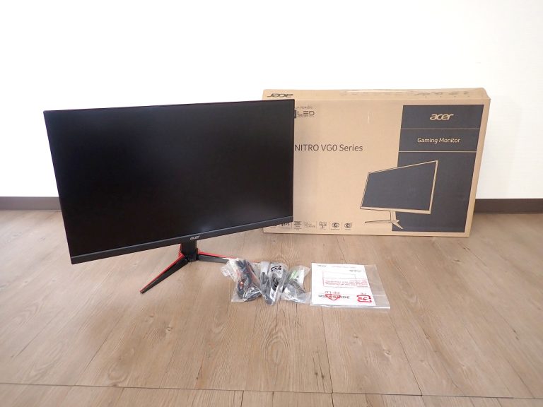 液晶ディスプレイ Acer VG270 bmiix エイサー ゲーミングモニター LED NITRO VG0 Series 27インチ HDMI VGA 2021年