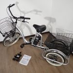 電動アシスト自転車 eisanbike CES-TRI2019 エイサンバイク 三輪車 シルバー 2020年