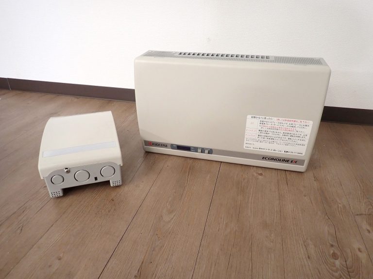 パワーコンディショナー KYOCERA PVN-403F 京セラ エコノラインEX 4.0kW DC370V パワコン 昇圧ユニット JB01C 太陽光 ソーラー