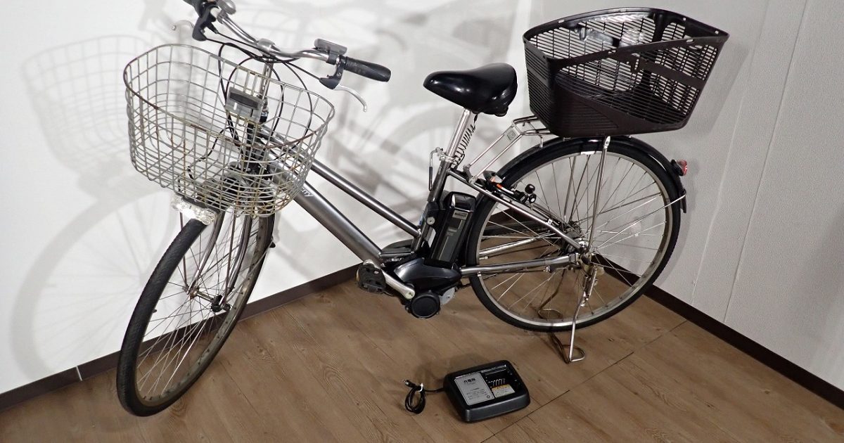 電動アシスト自転車 YAMAHA PAS CITY PA27CSP5 ヤマハ パスシティ バッテリー 15.4Ah 充電器 X92-10 2019年
