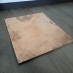オーディオボード スピーカーボード 銅 ブロンズ 35cm×30cm 厚さ0.9cm 8.45kg ウーファー 銅板