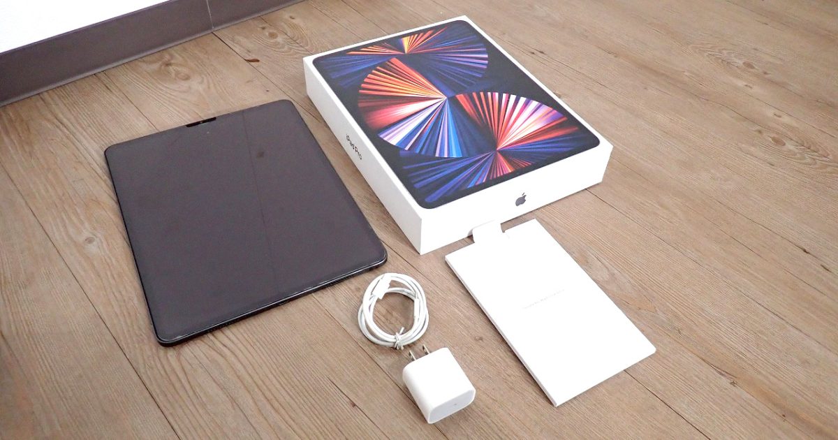 iPad Pro Apple MHNH3J/A A2378 12.9インチ 第5世代 Wi-Fi 256GB スペースグレイ アップル アイパッドプロ 2021年 M1チップ ジャンク