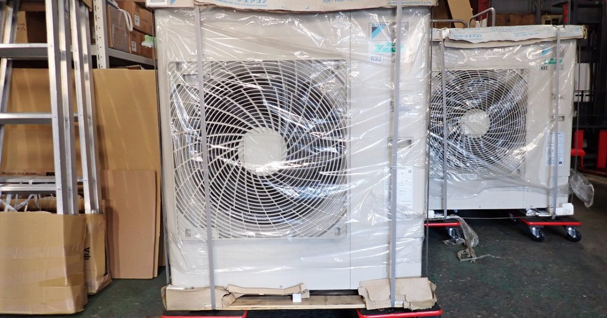 室外機 DAIKIN ECO-ZEAS RZRP160BB ダイキン パッケージエアコン 三相 200V 6馬力 R32 水冷ヒートポンプ式 室外ユニット