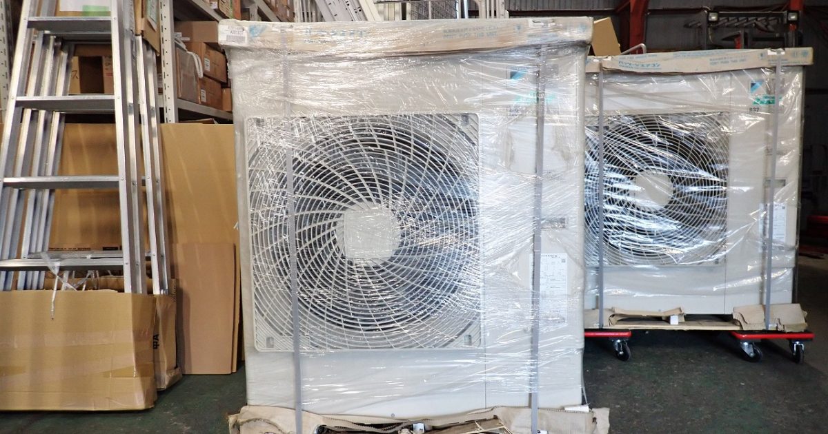 室外機 DAIKIN ECO-ZEAS RZRP140BB ダイキン パッケージエアコン 三相 200V 5馬力 R32 水冷ヒートポンプ 室外ユニット 業務用