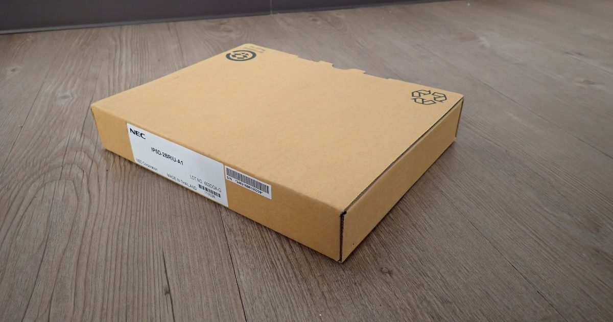 2デジタル局線ユニット NEC Aspire UX IP5D-2BRIU-A1 日本電気 アスパイア 基盤 ビジネスフォン ビジフォン