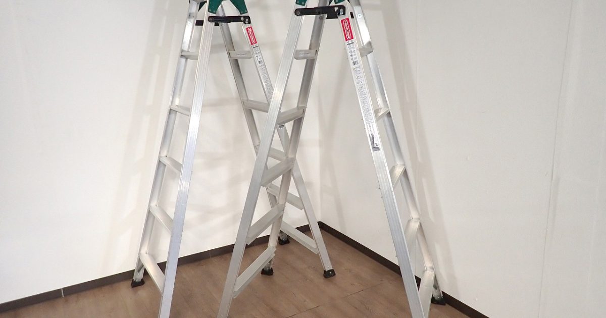 脚立 HASEGAWA RS2.0-18U 長谷川工業 アルミ 脚立 B-10 1m70cm 3m56cm 1700mm 3560mm 6尺 ステップ 2本セット