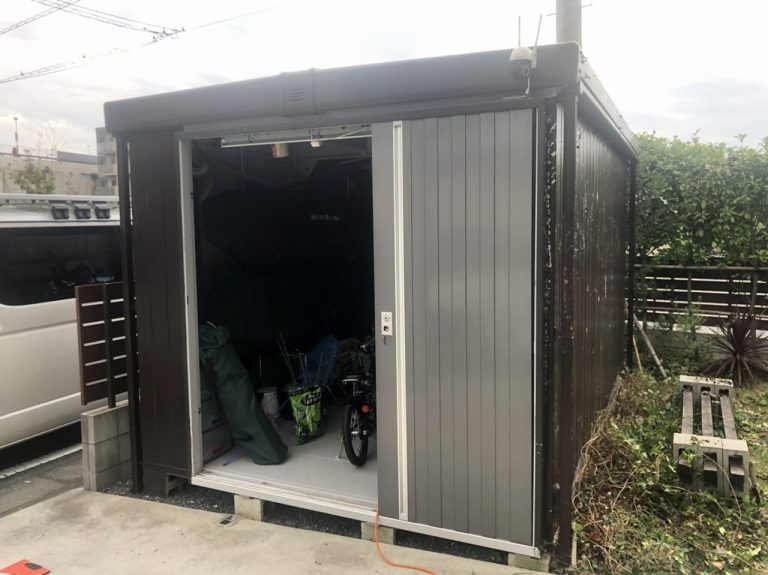物置 INABA KXN-101 イナバ物置 モノパルテ 大型 スチール 幅2650mm 奥行3620mm 高さ2410mm 9.59平米 稲葉製作所