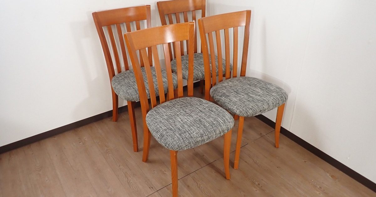 ダイニングチェア Calligaris カリガリス 木製 イス 4脚セット イタリア