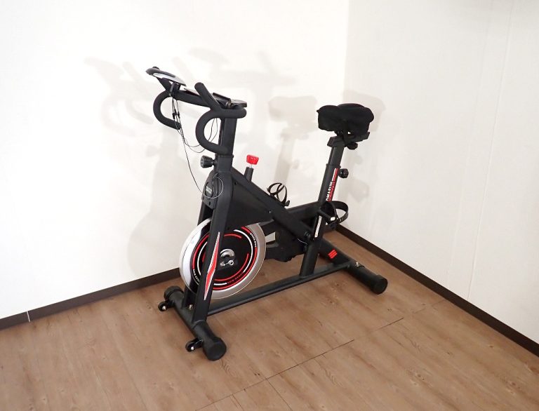 スピンバイク DMASUN 8732 マグネット式 無段階調整 静音 エアロバイク フィットネスバイク