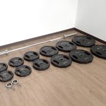 バーベル WILD FIT HERO 20kg×2枚 15kg×2枚 10kg×2枚 5kg×2枚 2.5kg×2枚 1.25kg×2枚 シャフト カラー 50mm オリンピック