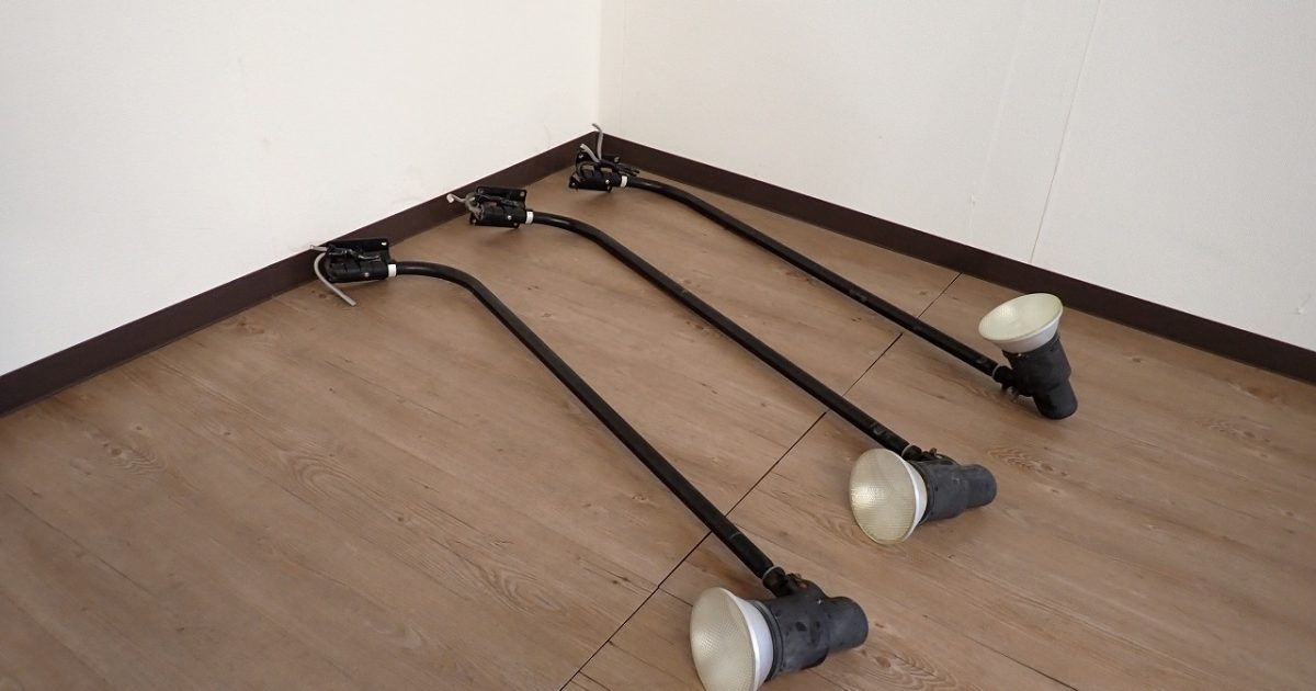 LED照明 壁付け 壁面 屋外 看板用 約113cm ライト 投光器 3本セット