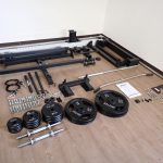 マルチパワーラック iROTEC MPR アイロテック ラットプル チンニング セーフティ ダンベル バーベル プレート 合計85kg