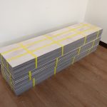 フロアタイル フローリング柄 抗菌フロアタイル 置くだけ 木目調 ライトブラウン 105×25×0.45cm 60枚 10.17畳