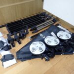 照明 CRAPHY Super Lamp Holder SLH3 クラフィ 撮影用 スタジオ 三脚 スーパーランプホルダー 3台セット