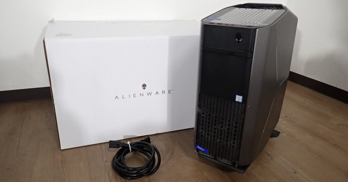 パソコン DELL Alienware Aurora R7 デル エイリアンウェア Core i7-8700K 3.70GHz HDD 2TB SSD 256GB メモリ 16GB ゲーミングPC