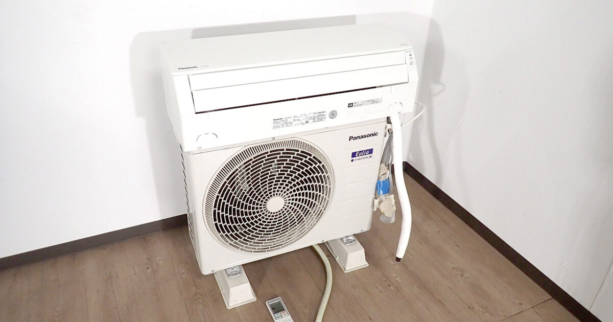 エアコン Panasonic Eolia nanoe X CS-J228C パナソニック エアリア 2.2kW 100V 6畳 壁掛け リモコン ACXA75C11050