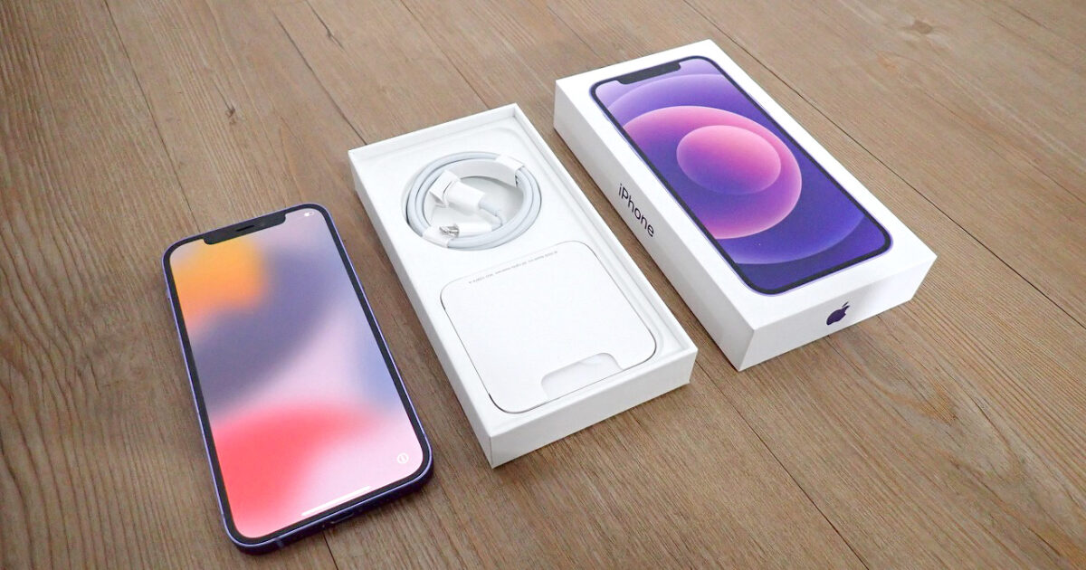 iPhone 12 Apple MJNJ3J/A 128GB パープル アップル アイフォン SIMフリー スマホ スマートフォン