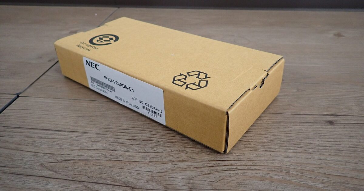 VoIPゲートウェイユニット NEC Aspire WX IP8D-VOIPDB-E1 日本電気 アスパイア ビジネスフォン ビジフォン 基盤