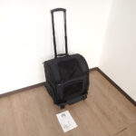 キャリーバッグ AIRBUGGY Fitt FLAT&GO CARRIER エアバギー フィット ペットキャリア ブラック 小型犬