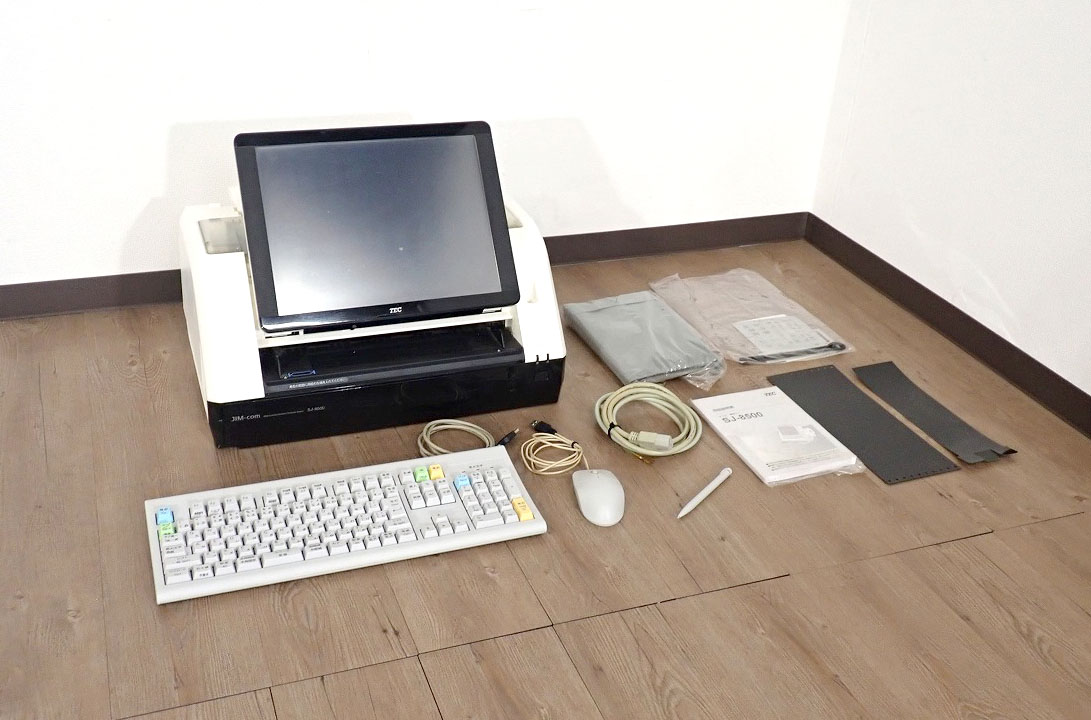 事務コン TEC JIM-COM SJ-8500-R 東芝テック Windows10 Celeron G1820TE 2.20GHz メモリ 4GB HDD 600GB DVD RW プリンタ パソコン