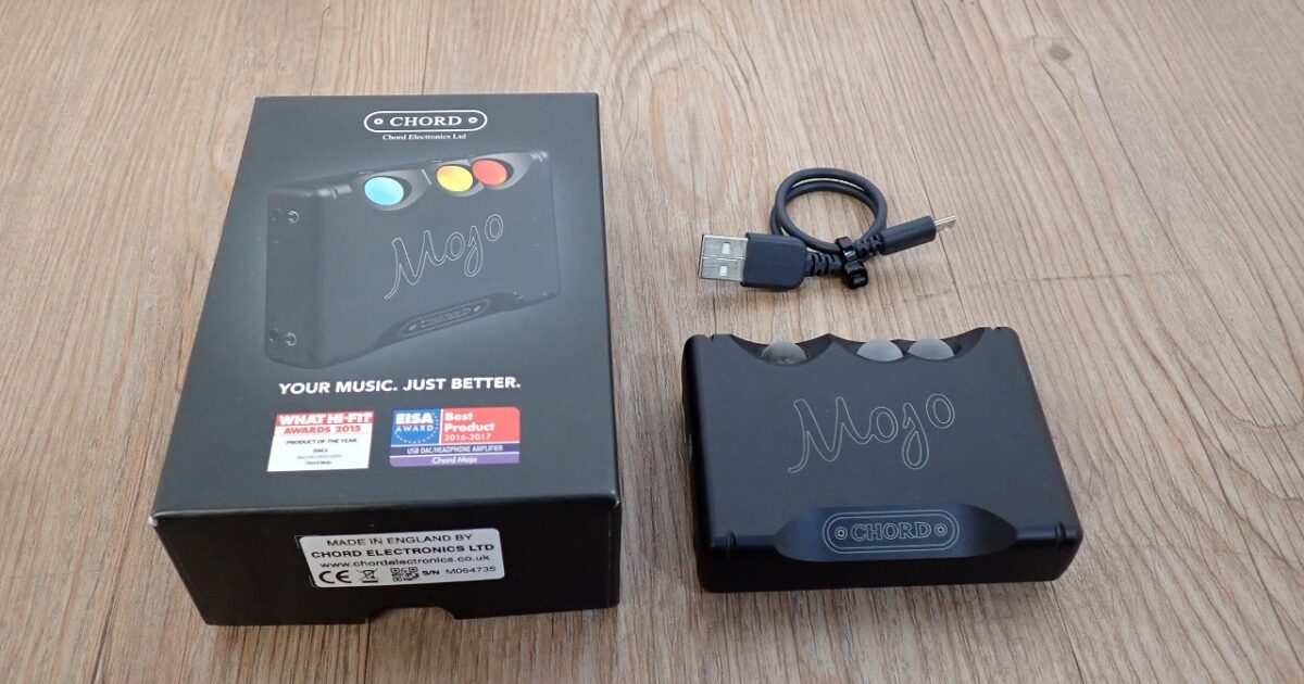 ヘッドホンアンプ CHORD MOJO-BLK コード USB DAC PCM768kHz 32bit DSD256 ネイティブ再生対応 ポータブル ブラック