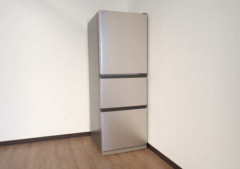 冷蔵庫 HITACHI R-27NV 日立 鋼板 3ドア タイプ 265L チルドルーム 幅54cm 高さかわるん棚 トリプルパワー脱臭