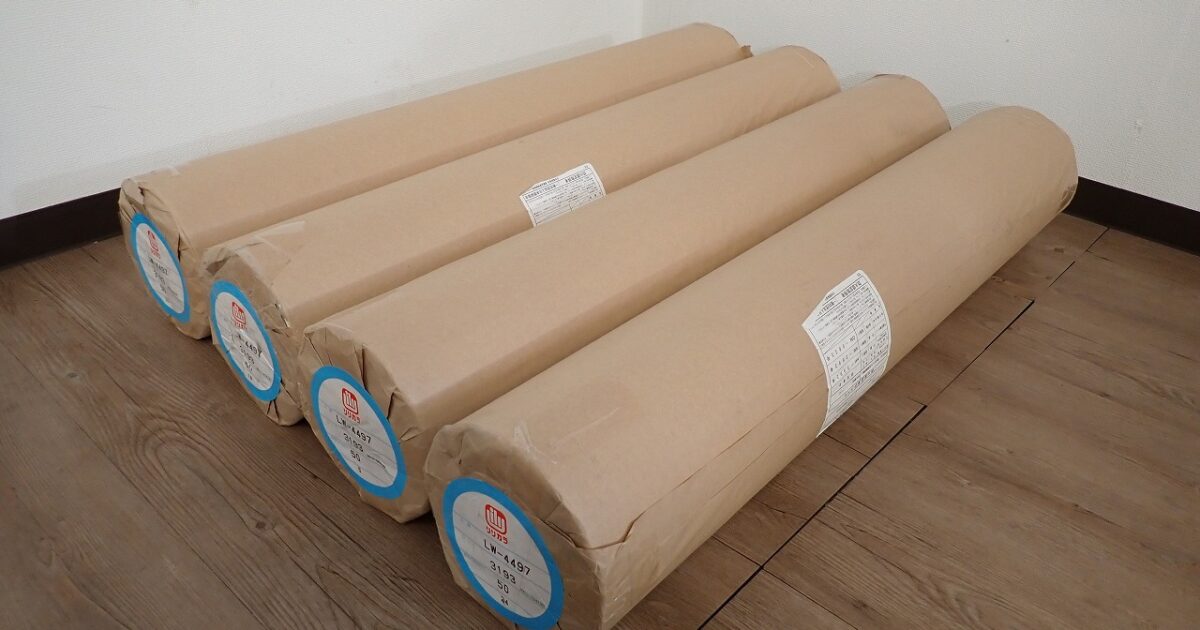 クロス Lilycolor LW-4497 リリカラ 壁紙 92cm×50m 4巻きセット 200m グレー系 塩化ビニル系樹脂