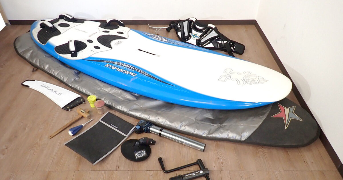 ウィンドサーフィン Starboard TECHNORA IQ 144 252.5×78cm スターボード サーフボード 付属品多数