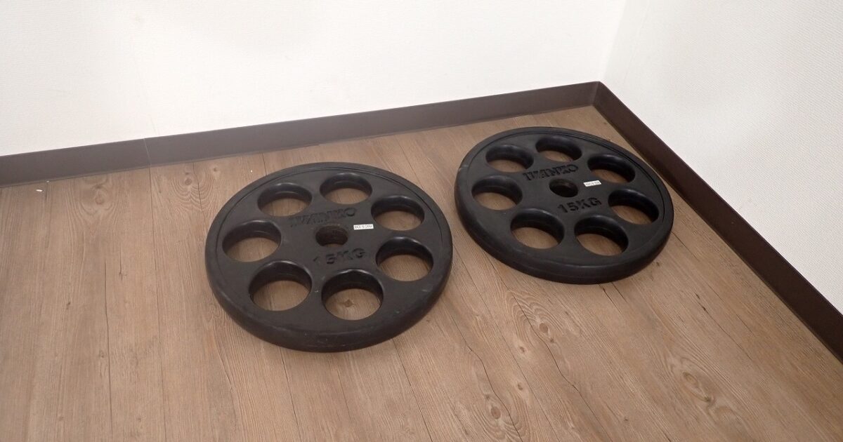 プレート IVANKO ROEZH15 イバンコ オリンピック ラバー イージーグリップ 15kg×2枚 合計 30kg 50mm 7穴