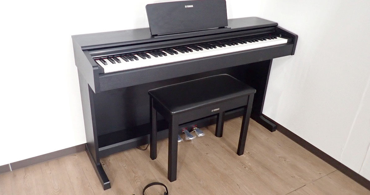 電子ピアノ YAMAHA ARIUS YDP-145B ヤマハ アリウス デジタル 88鍵 ブラックウッド調 CFX VRM Lite