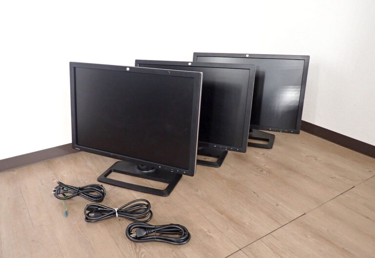 液晶ディスプレイ HP ZR2440w 24型 ワイド DP DisplayPort HDMI DVI USB WUXGA ヒューレットパッカード モニター IPS 3枚セット