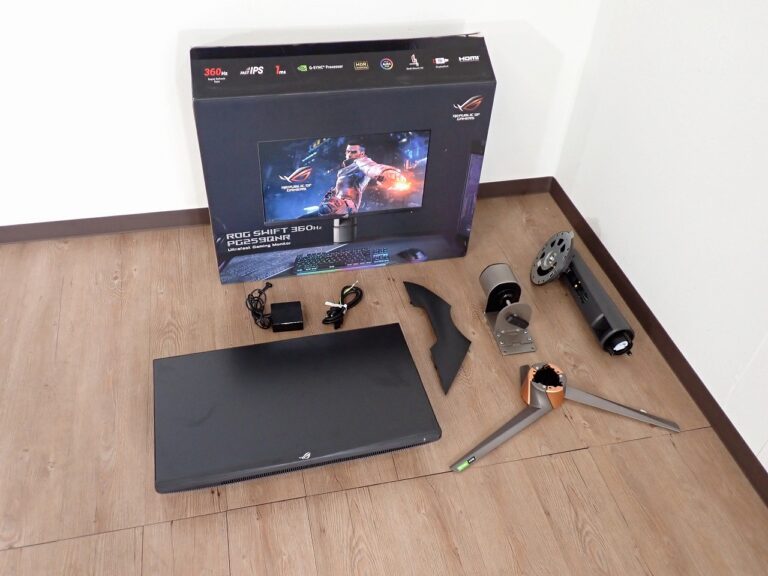 液晶ディスプレイ ASUS ROG Swift PG259QNR エイスース ログスイフト 24.5インチ 16:9 G-Sync 360 Hz IPS ゲーミングモニター