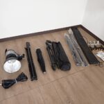 クォーツ ライト Mettle Professional Quartz Light QL-1000 撮影用 三脚 アンブレラ クリップ プロフェッショナル スタジオ