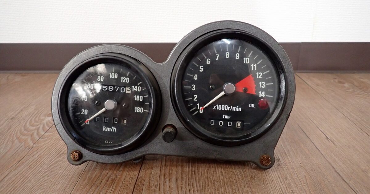 スピードメーター タコメーター 回転速度計 NSM 180km/h 14000回転 計器 ジャンク 1