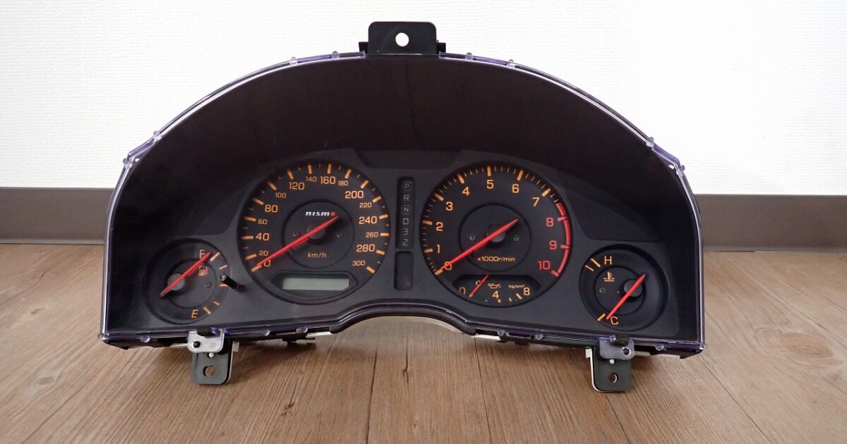計器 KANSEI RNR41 スピードメーター タコメーター nismo ER34 ニスモ スカイライン GT-R ジャンク 4