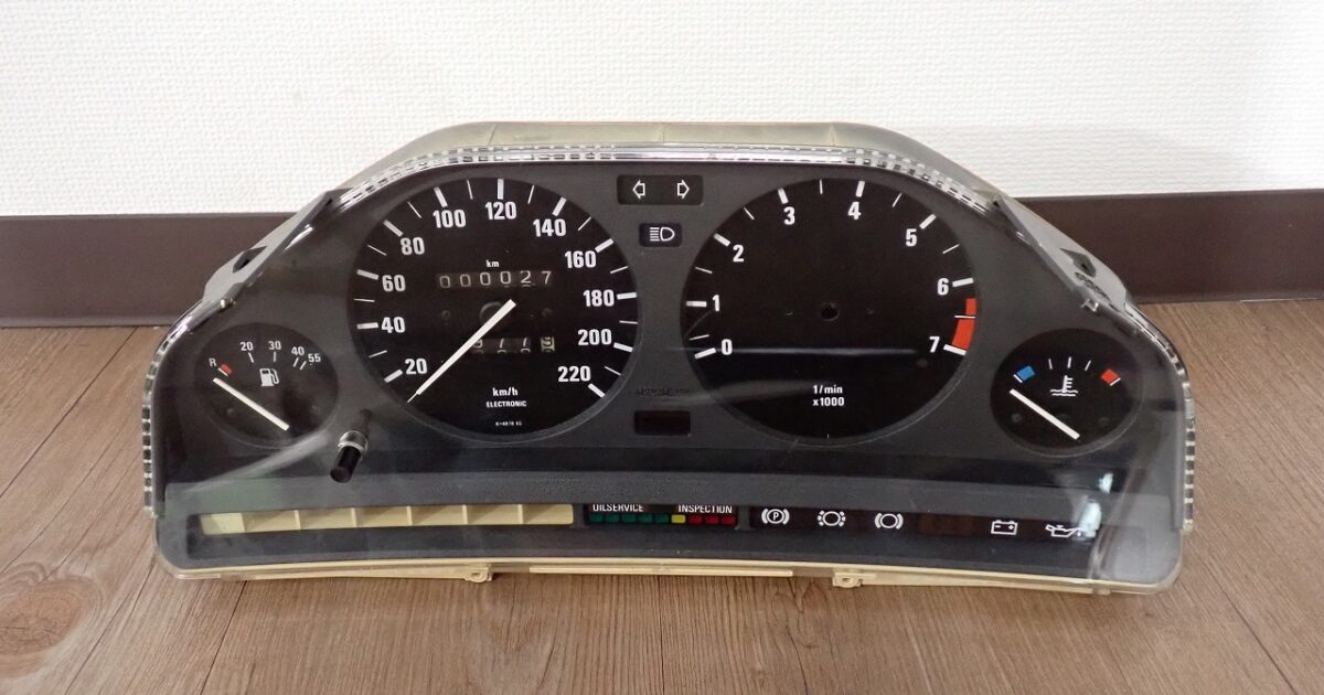 計器 BMW MOTO METER 1373 761 616.044.3004 モトメーター スピードメーター タコメーター 水温計 12V K-4878 ドイツ 9