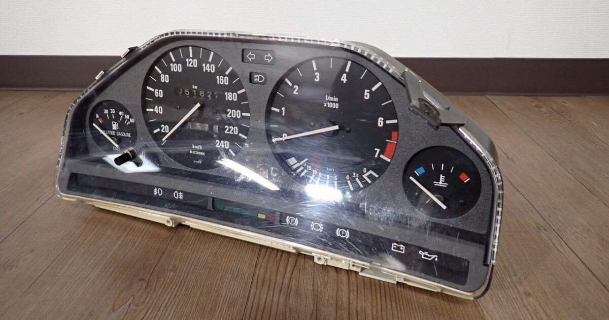 計器 VDO 88311148 1381856 BMW E30 スピードメーター タコメーター 水温計 ドイツ ジャンク 20