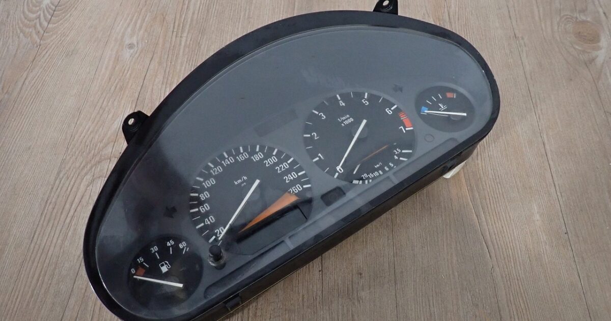 計器 VDO BMW 8 353 165 62.11 スピードメーター タコメーター 水温計 ドイツ ジャンク 26